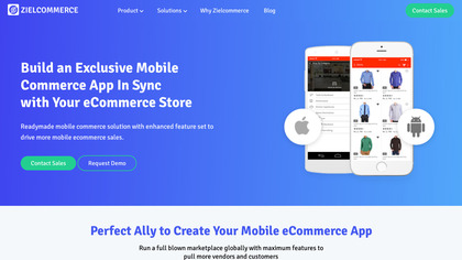 ZielCommerce Mobile eCommerce App Builder image