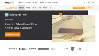 Dynamic .NET TWAIN image