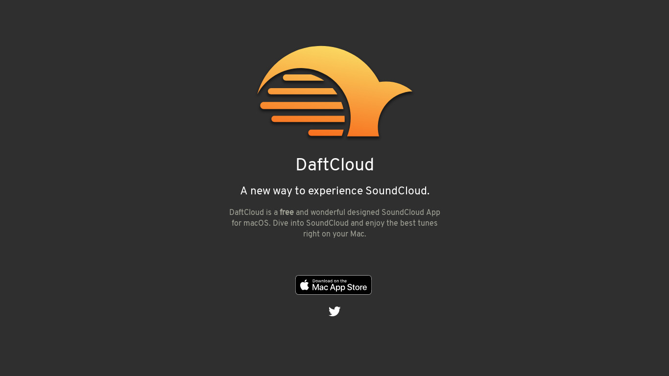 DaftCloud Landing page