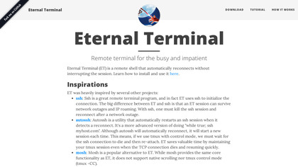 Eternal Terminal image
