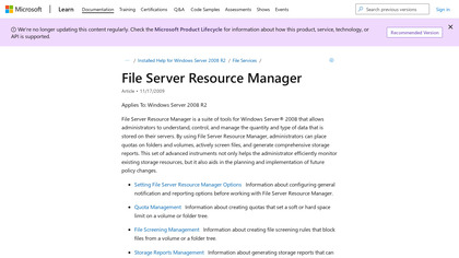 File Server Resource Manager image