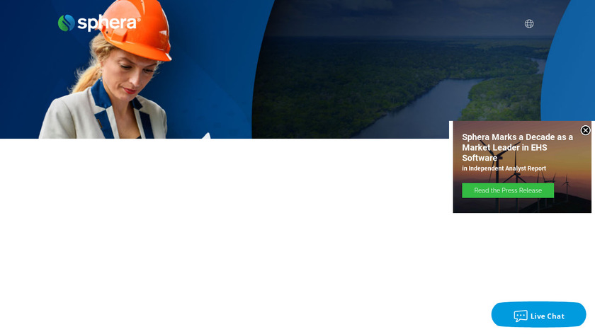 Environmental Performance Solution Landing Page