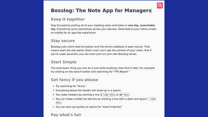 Bosslog image