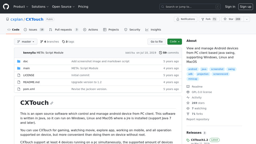 CXTouch Landing Page