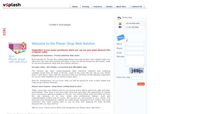 Flower Shop Web Solution image