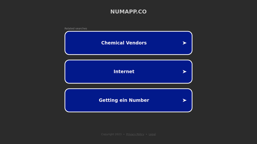NUM Landing Page