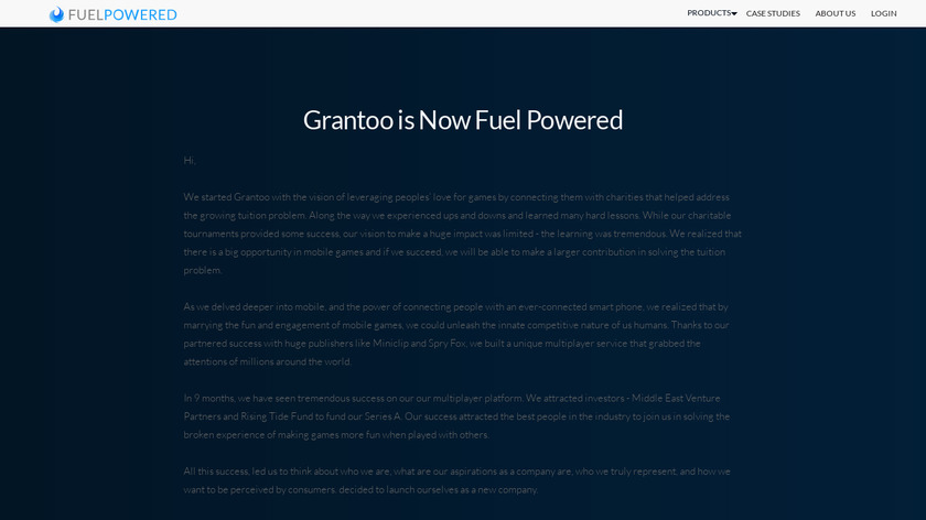 Grantoo Landing Page