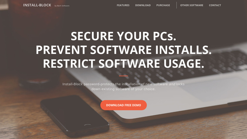 Install-Block Landing Page