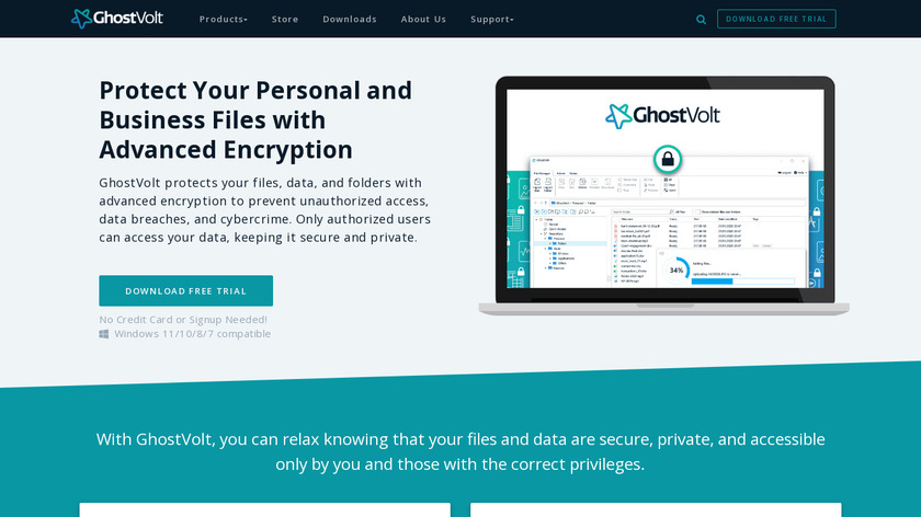 GhostVolt Landing Page