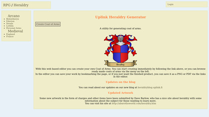 Uplink Heraldry Generator image