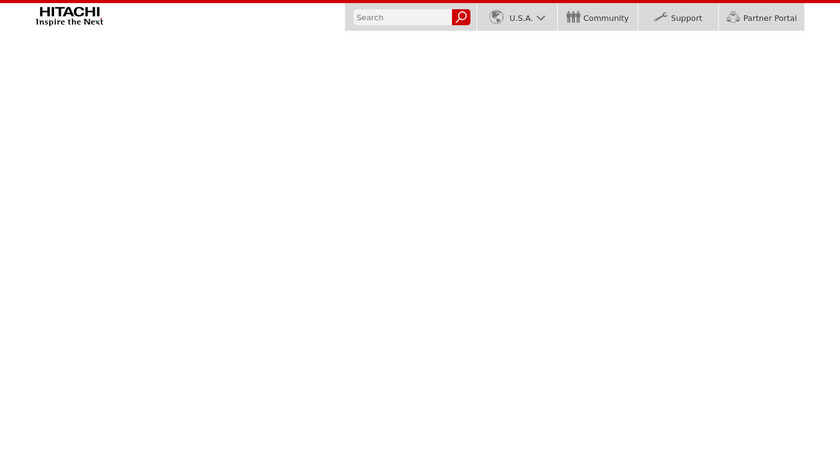 Hitachi Data Mobility Landing Page