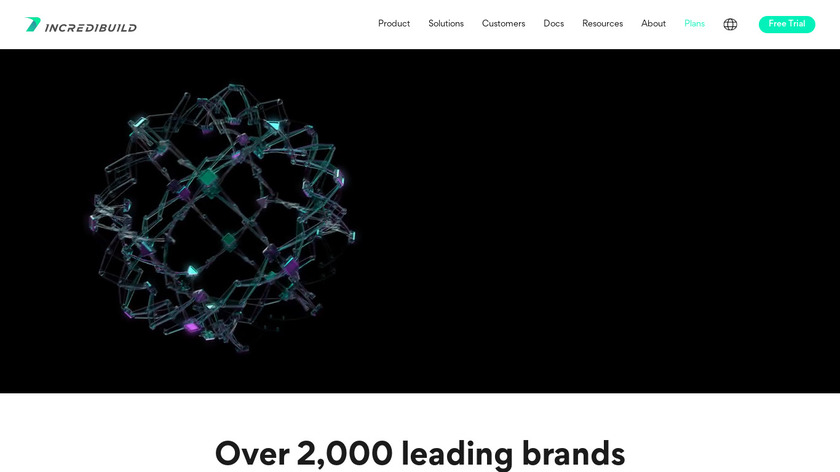 IncrediBuild Landing Page