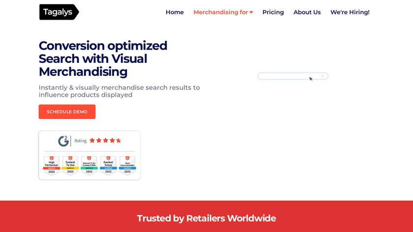 Intelligent Search Landing Page
