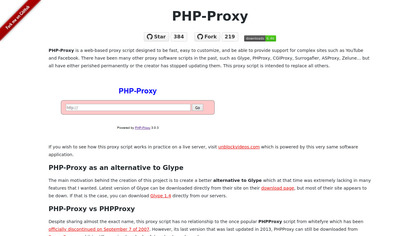 PHP-Proxy image