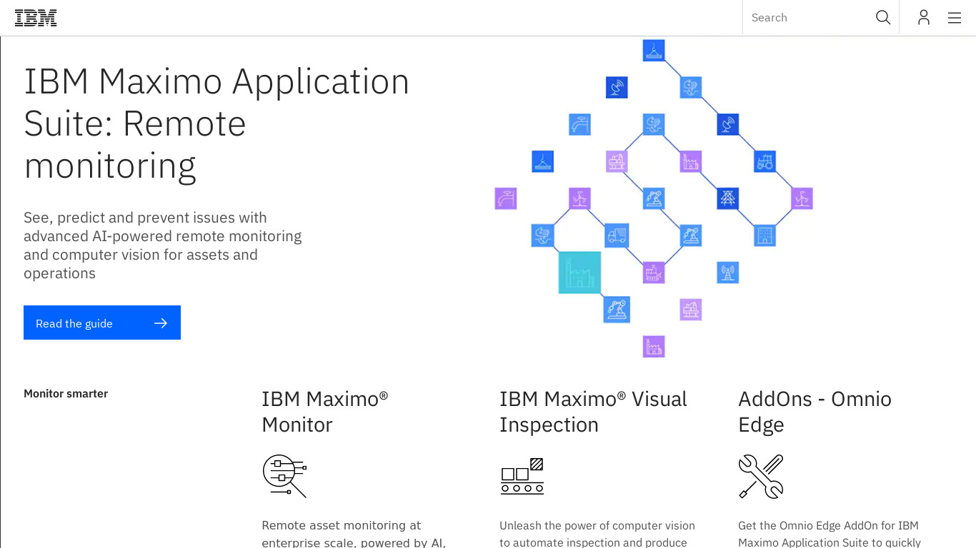IBM Watson Visual Recognition Landing page