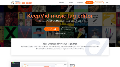KeepVid Music Tag Editor image