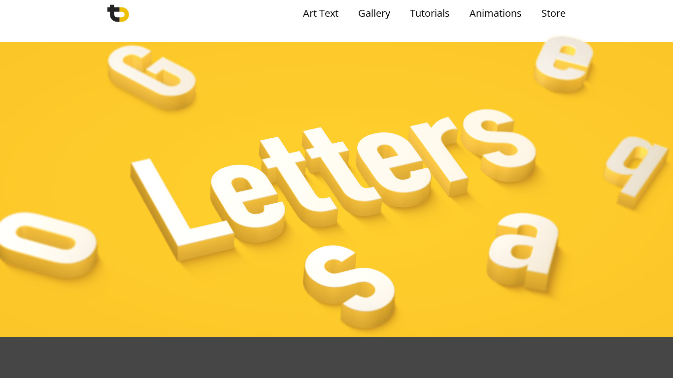 Letters by BeLight Software Landing page