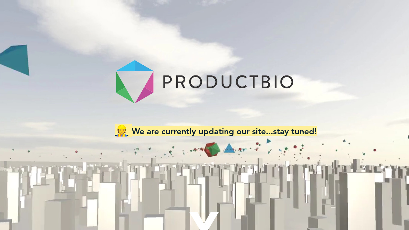ProductBio Landing page