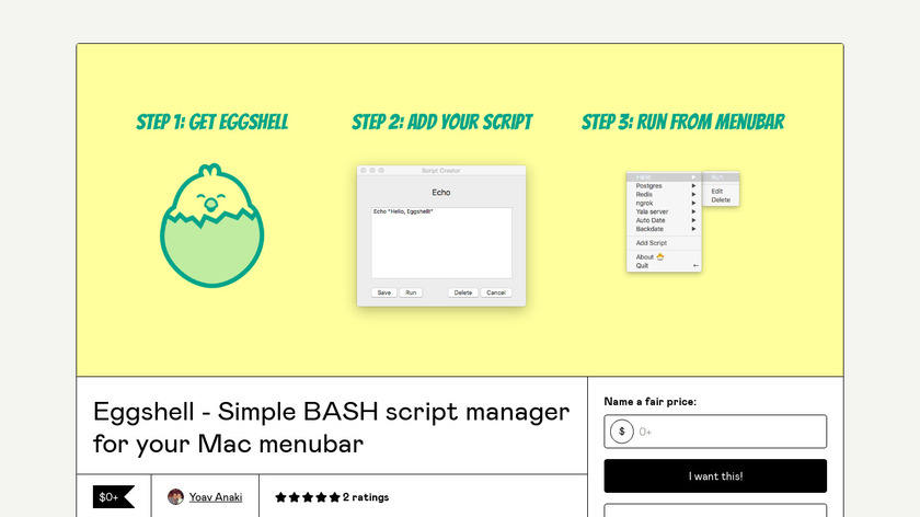 Eggshell Landing Page