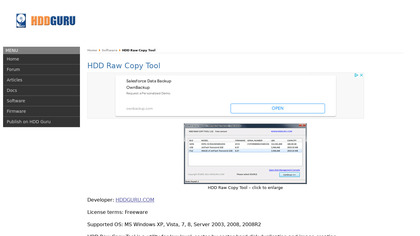 HDD Raw Copy Tool image