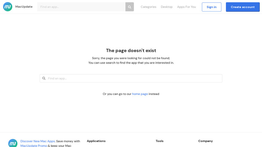 macupdate.com 7zX Landing Page