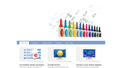 Interactive Calendar image