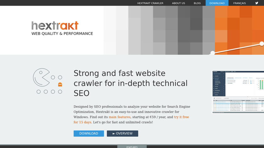 hextrakt Landing Page