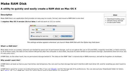 Make Ram Disk image