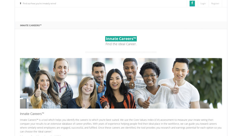 Innate Careers Landing Page
