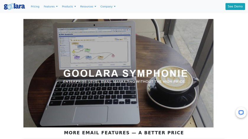 Goolara Landing Page