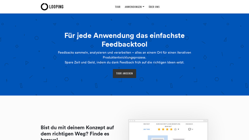 Looping Landing Page