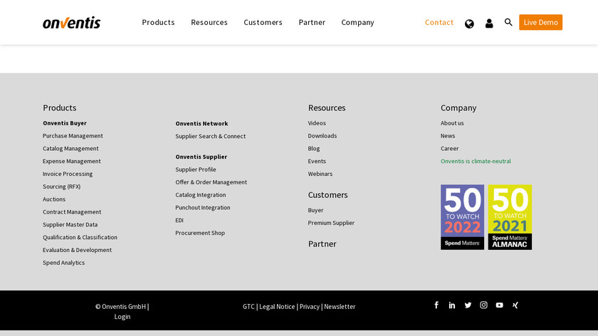 Digital Invoicing Landing Page