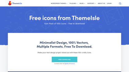 Free Icon Pack by ThemeIsle image