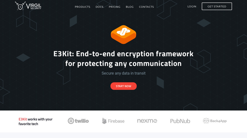 Virgil Security Landing Page