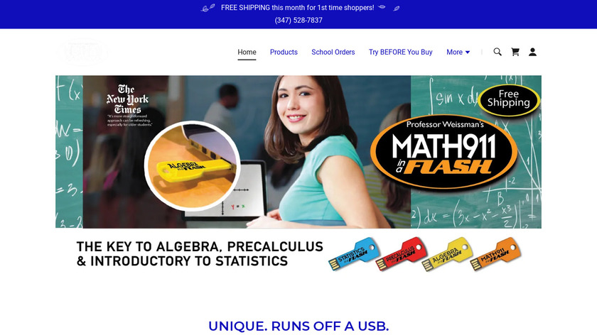 Math911 Landing Page