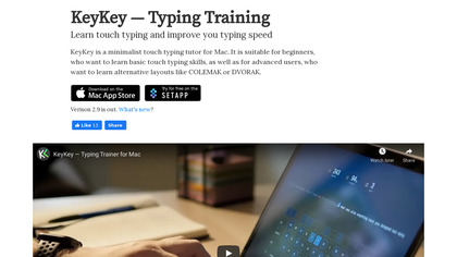 KeyKey Typing Tutor for Mac image