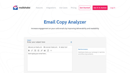 Cold Email Analyzer by Mailshake image