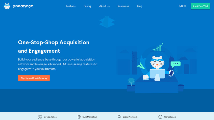 DojoMojo Landing Page