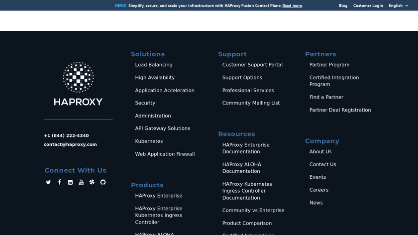 HAProxy Enterprise Edition Landing Page