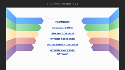 Checkout Pages (new url: pages.xyz/type/checkout) image
