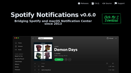 Spotify Notifications image