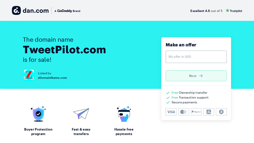 TweetPilot Landing Page