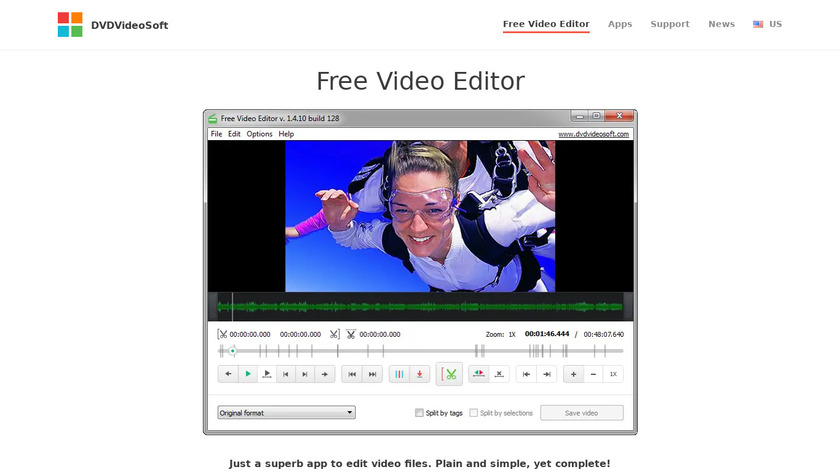 DVDVideoSoft Image Convert and Resize Landing Page
