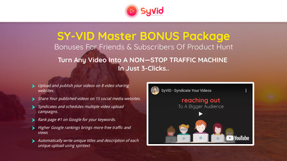 Syvid - Video Syndication Software image