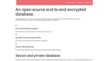 ZeroDB image