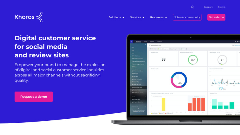 Lithium Social Response Landing Page