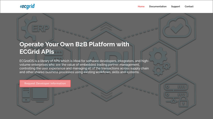 ECGridOS Landing Page