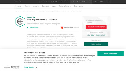 Kaspersky Security for Internet Gateways image