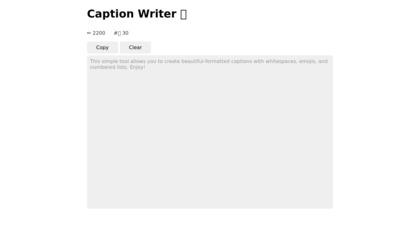 Instagram Caption Writer image