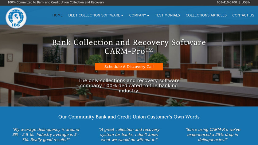 CARM-Pro Landing Page